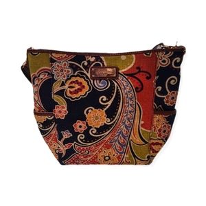 Spartina 449 Daufuskie Island leather floral purse